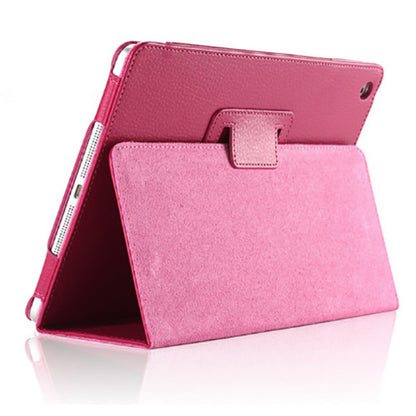 For Apple ipad 2 3 4 Case Auto Flip Litchi PU Leather Cover For New ipad 2 ipad 4 Smart Stand Holder Folio Case