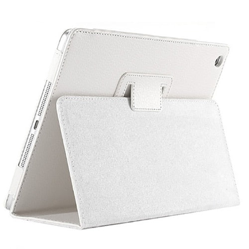 For Apple ipad 2 3 4 Case Auto Flip Litchi PU Leather Cover For New ipad 2 ipad 4 Smart Stand Holder Folio Case